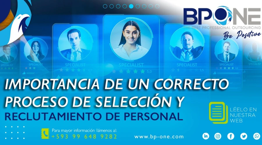 Importancia de un correcto proceso de selección y reclutamiento de personal