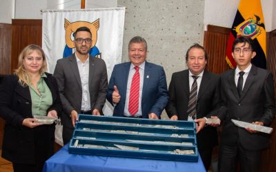 Lundin Gold Refuerza su Compromiso con la Educación A Través de la Entrega de una Colección Especial de Testigos de Perforación a la Escuela Politécnica Nacional