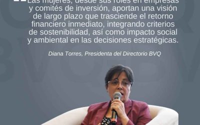 Bolsa de Valores Quito: Inversión y liderazgo Femenino