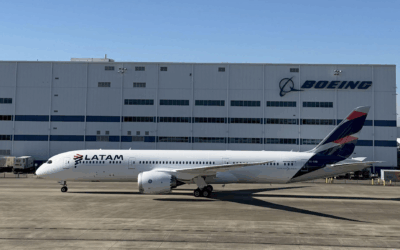 LATAM Recibió su Primer Boeing 787-9 con Motores GEnx y Acelera la Renovación de su Flota de Largo Alcance